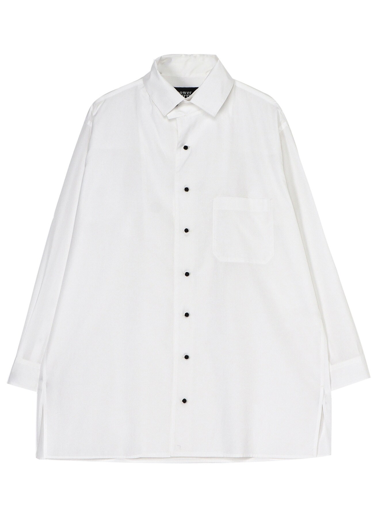 P・100/2 BROAD KNOT BUTTONS SHIRT