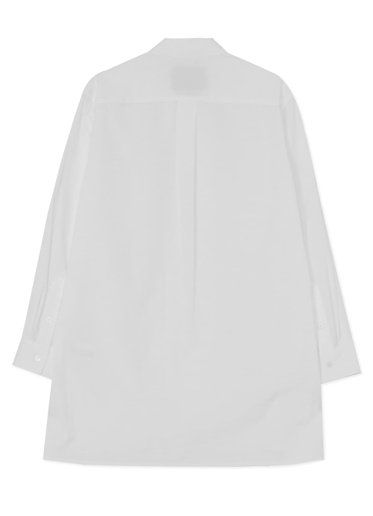 100/2 COTTON BROADCLOTH CLASSIC OVERSIZED SHIRT