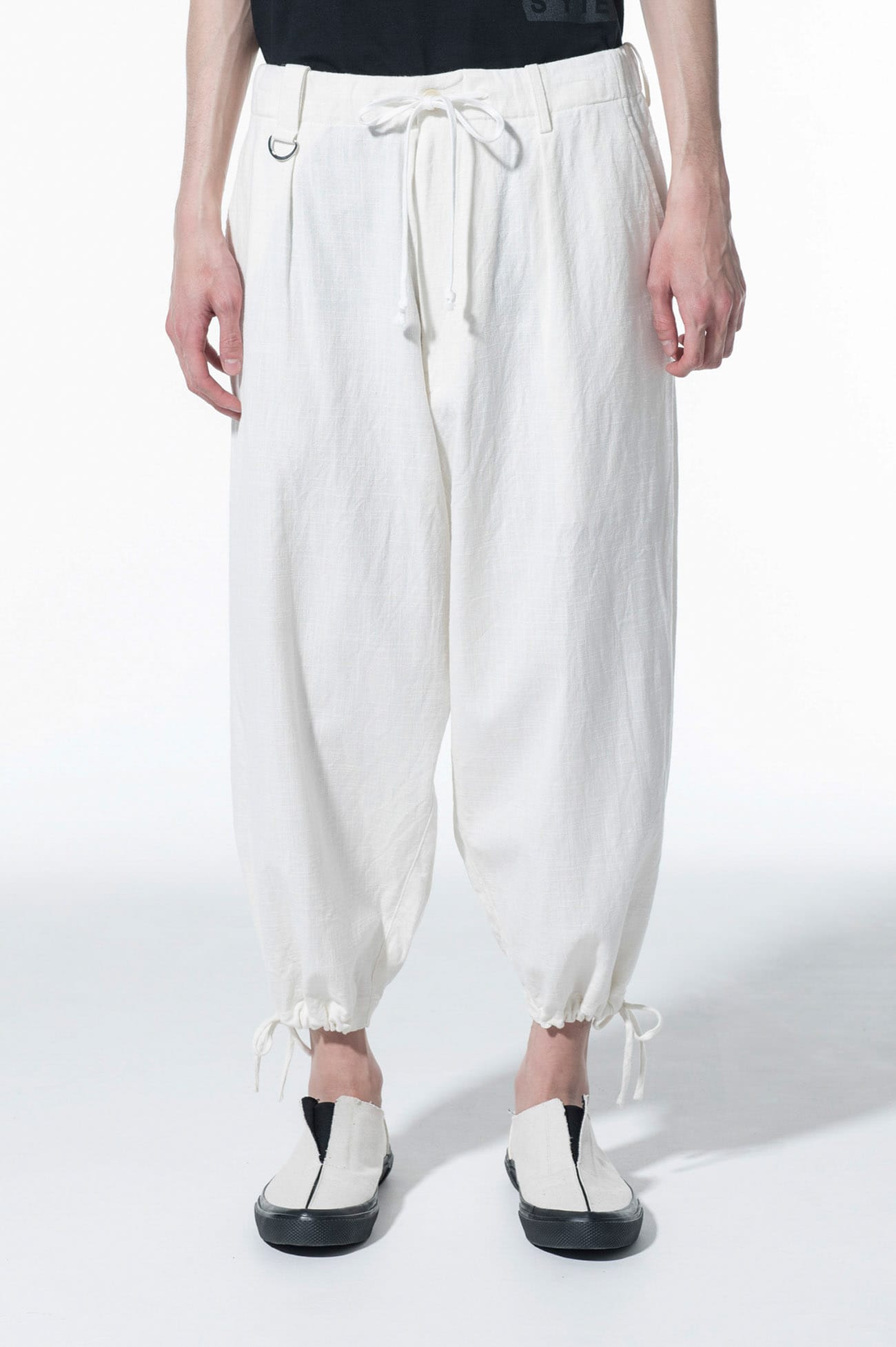 Casual Khadi off-white pagoda sleeves top & trendy calf-length pants s –  Fashionous