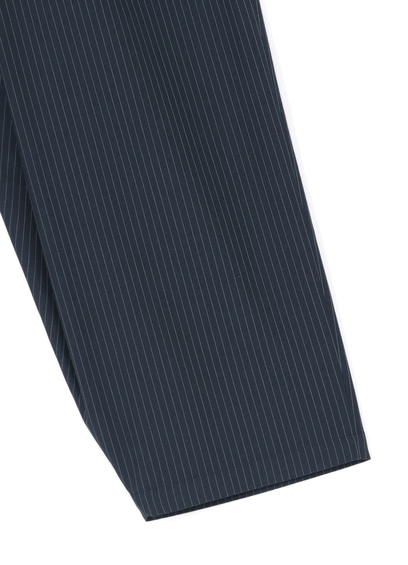STRIPED WRAP PANTS WITH PLEATS ON THE FRONT