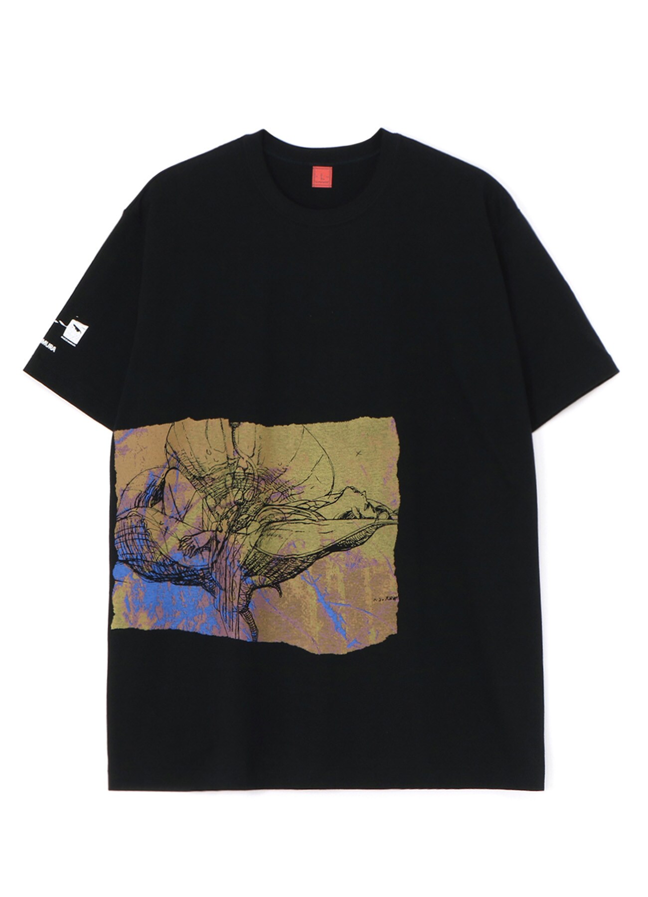 S'YTE x KAZUO KAMIMURA-PICTURE OF A PHANTOM- COTTON JERSEY T-SHIRT 