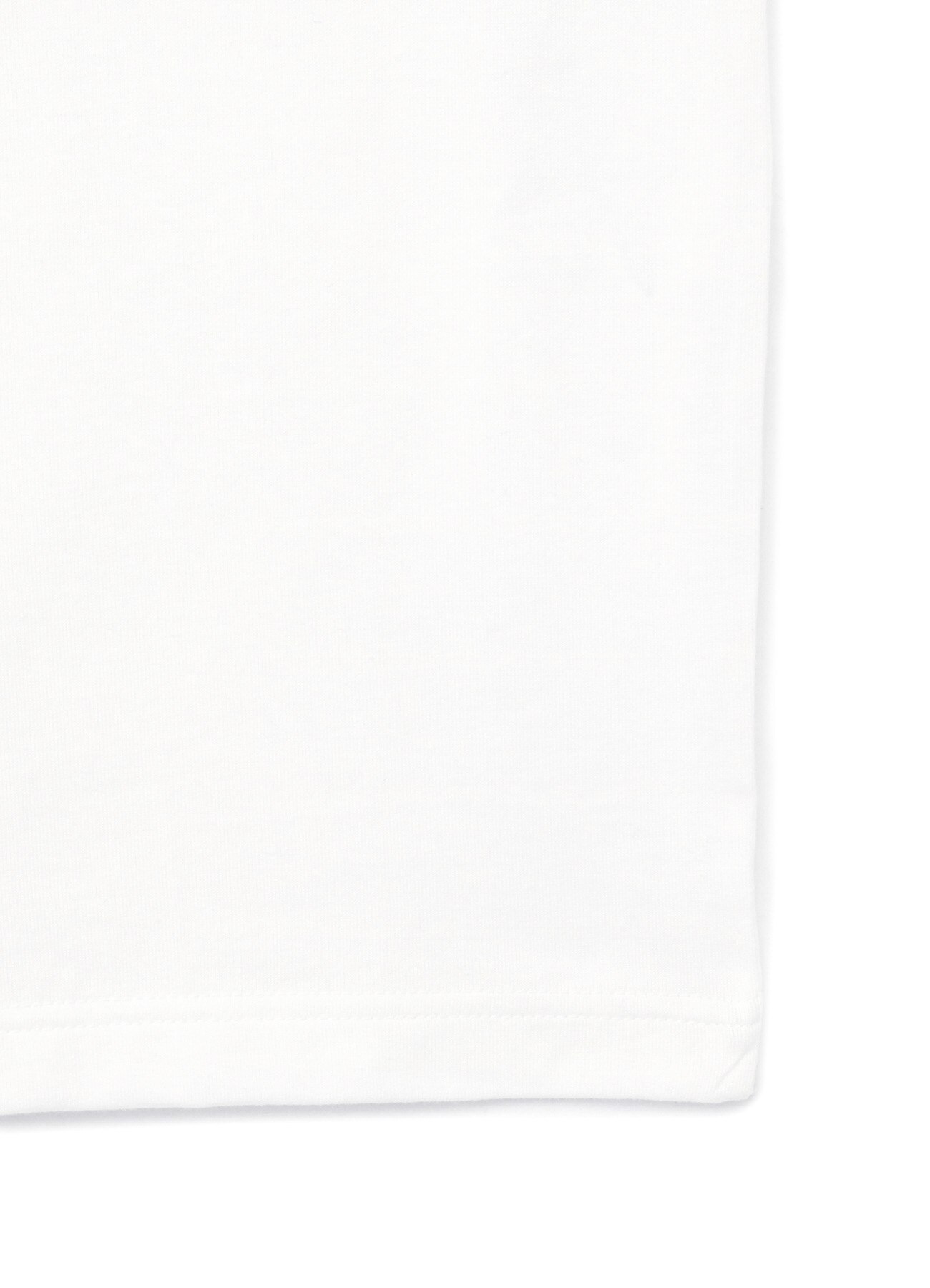 40/2 Cotton Jersey Tartan Check Layered Asymmetry Drape T-shirt