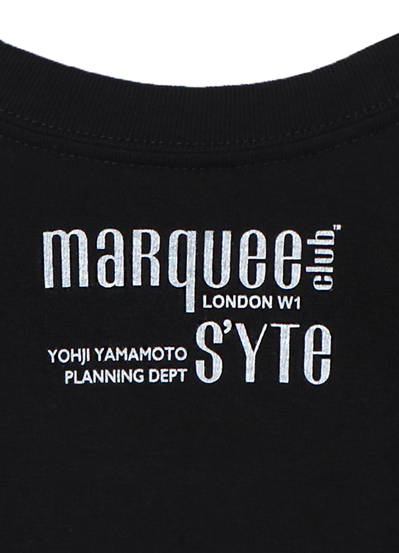 S’YTE × marquee club(c)1976 SG T-shirt