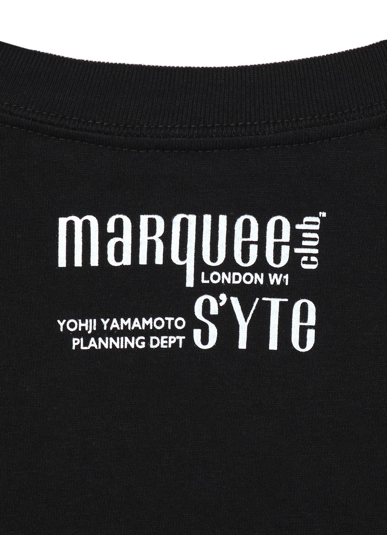 S’YTE × marquee club(c) 1973 Film Ziggy T-shirt