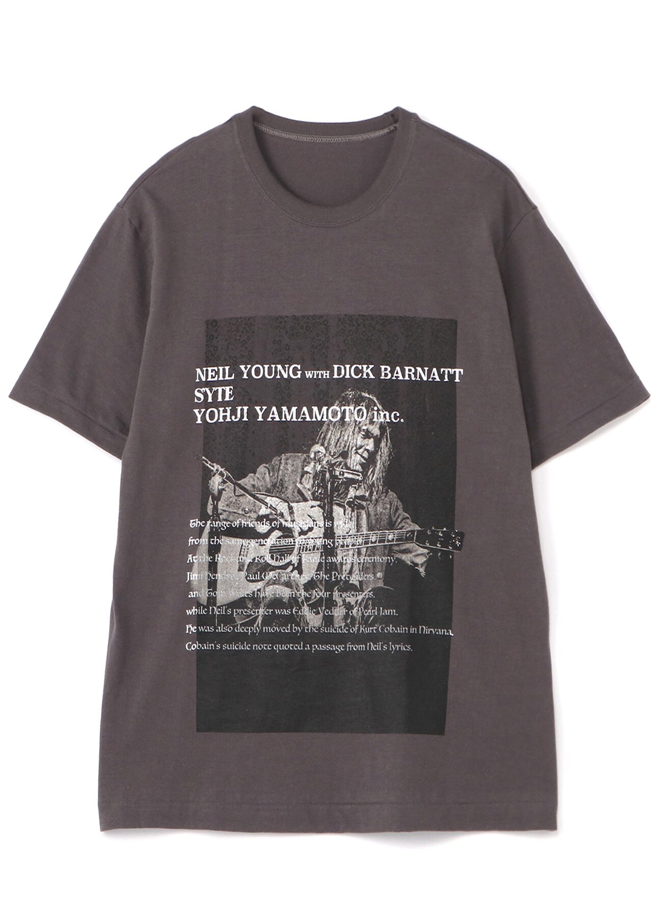 S'YTE × Dick Barnatt / Neil Young T-shirt