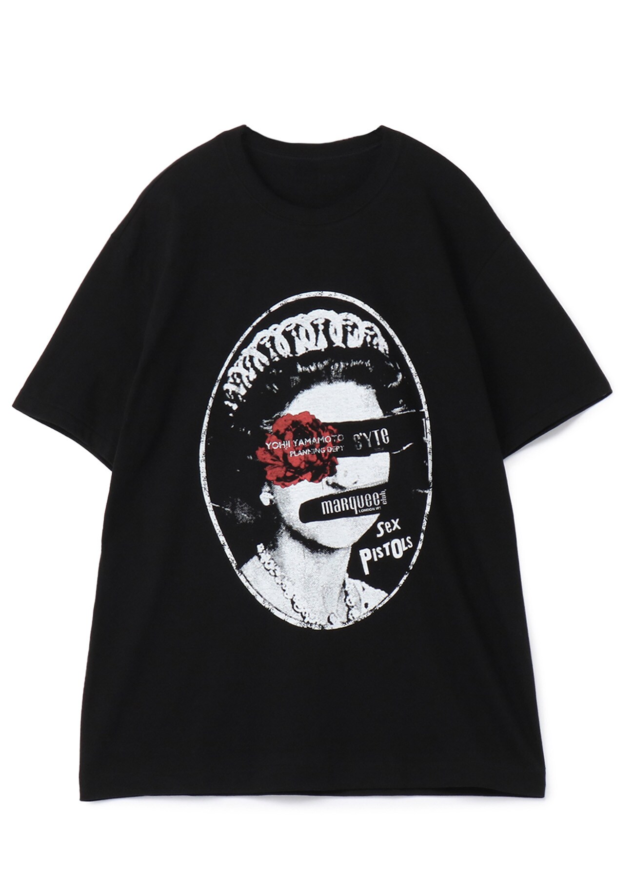 S’YTE × marquee club(c) Rose Queens T-shirt