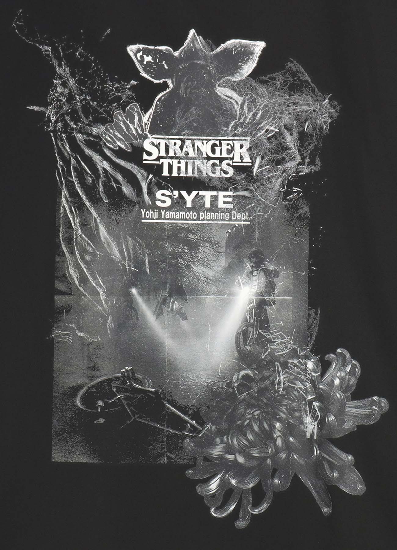 STRANGER THINGS Illuminated Chrysanthemum Coach Jacket