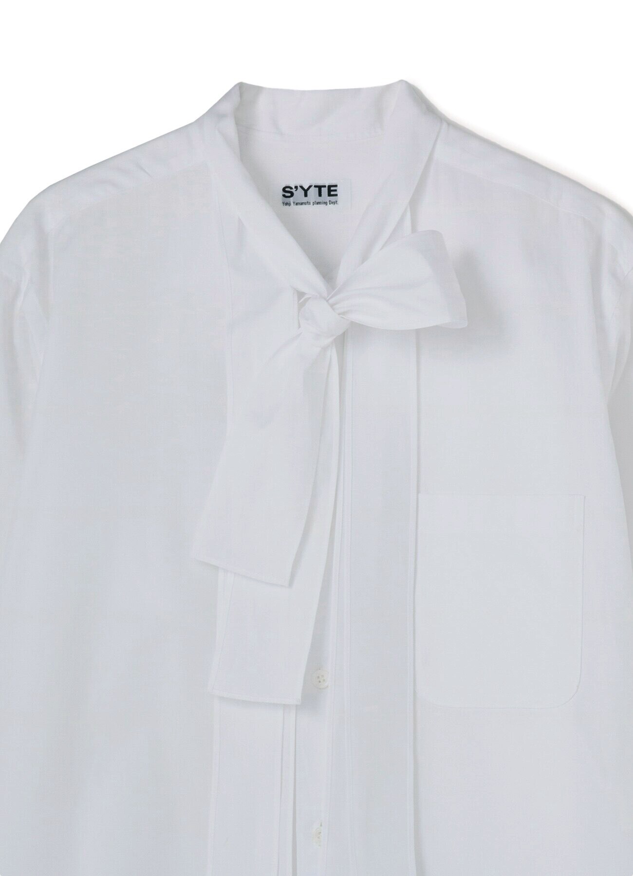 100/2 Broad Bow Collar Shirt