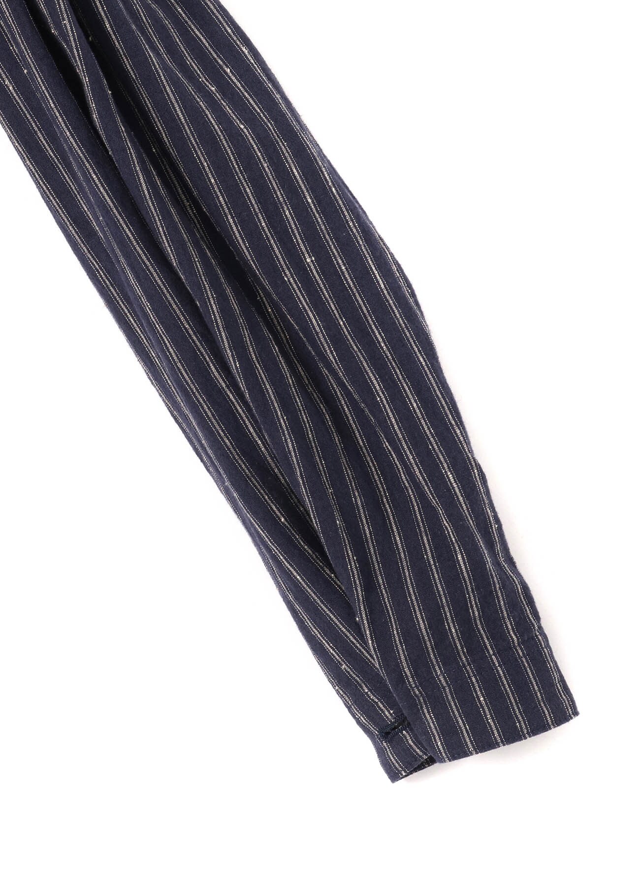 Linen/Cotton Butcher Stripe 5BS Shop Coat