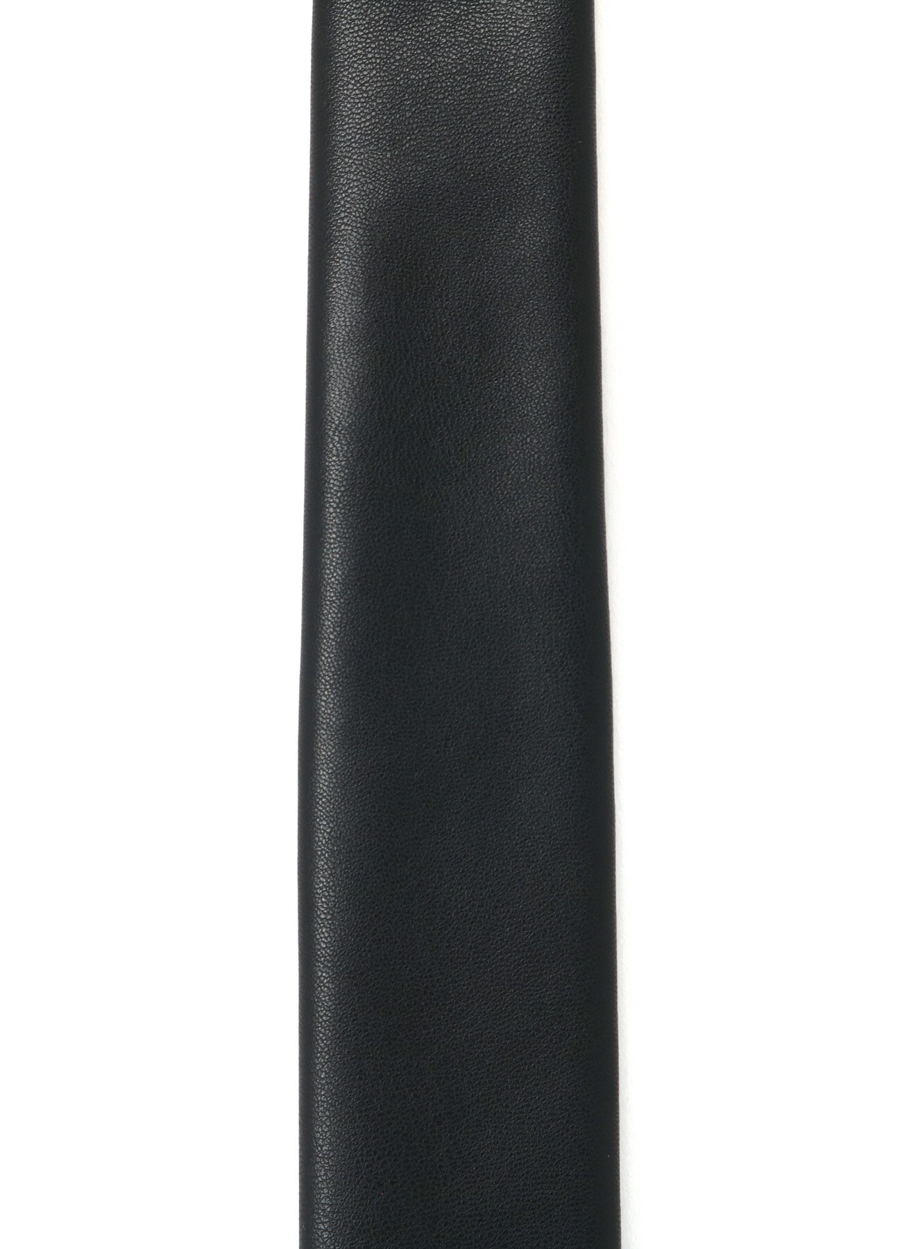 Synthetic leather Narrow Square Tie