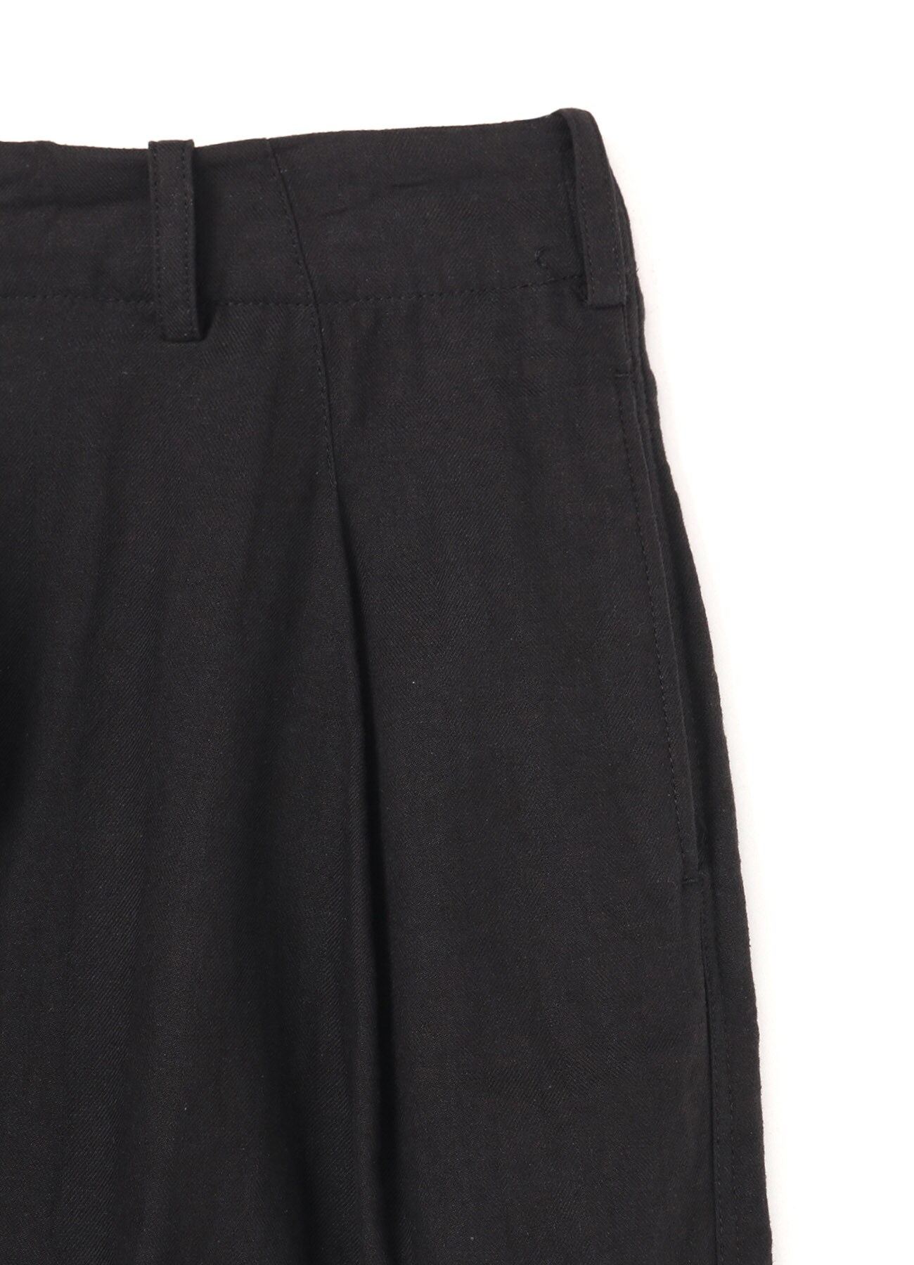 Li/C Washer Twill Indian Arabesque Pattern Layer One Tack 6-quarter-length Wrap Pants