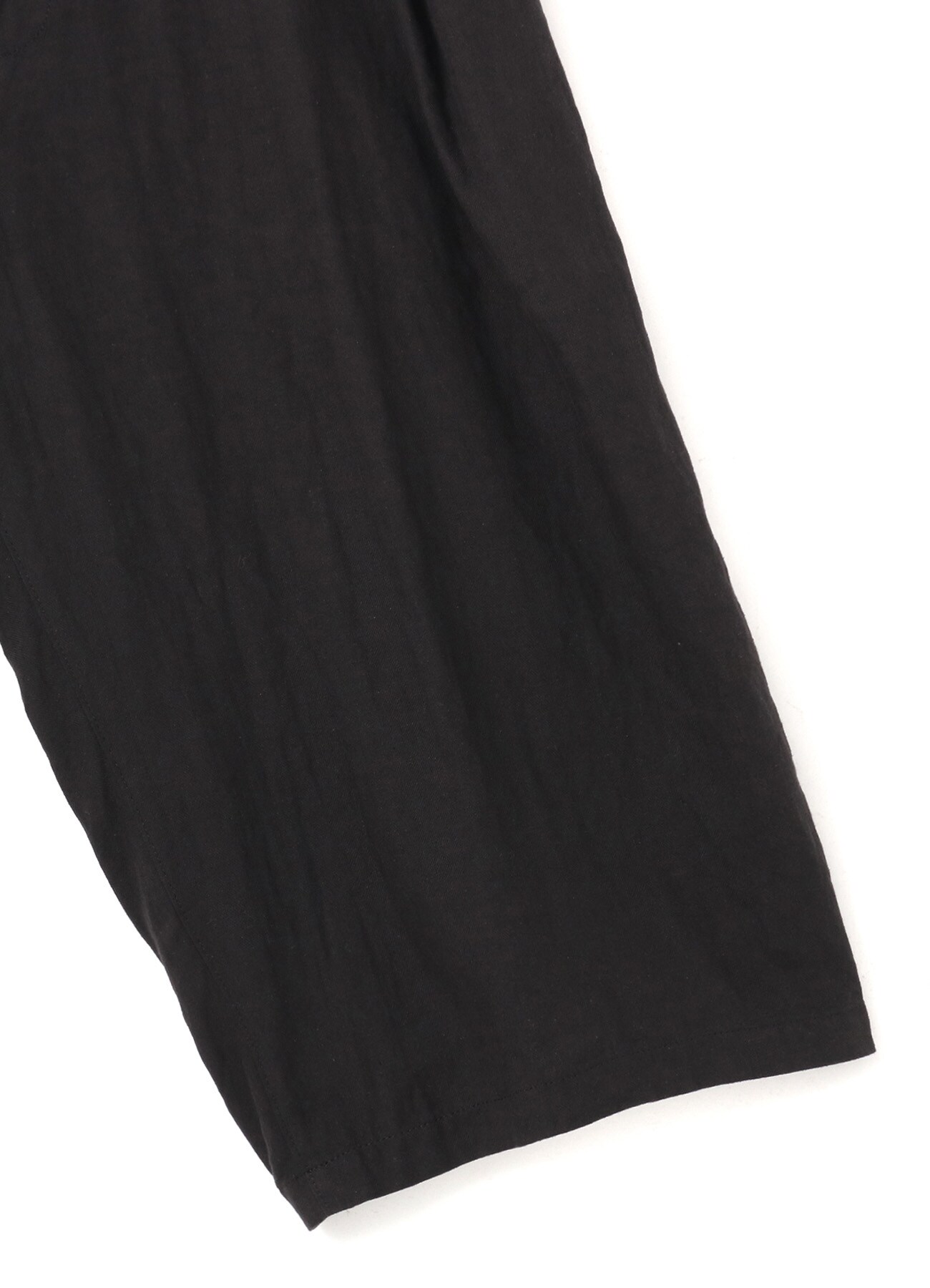 Li/C Washer Twill Indian Arabesque Pattern Layer One Tack 6-quarter-length Wrap Pants