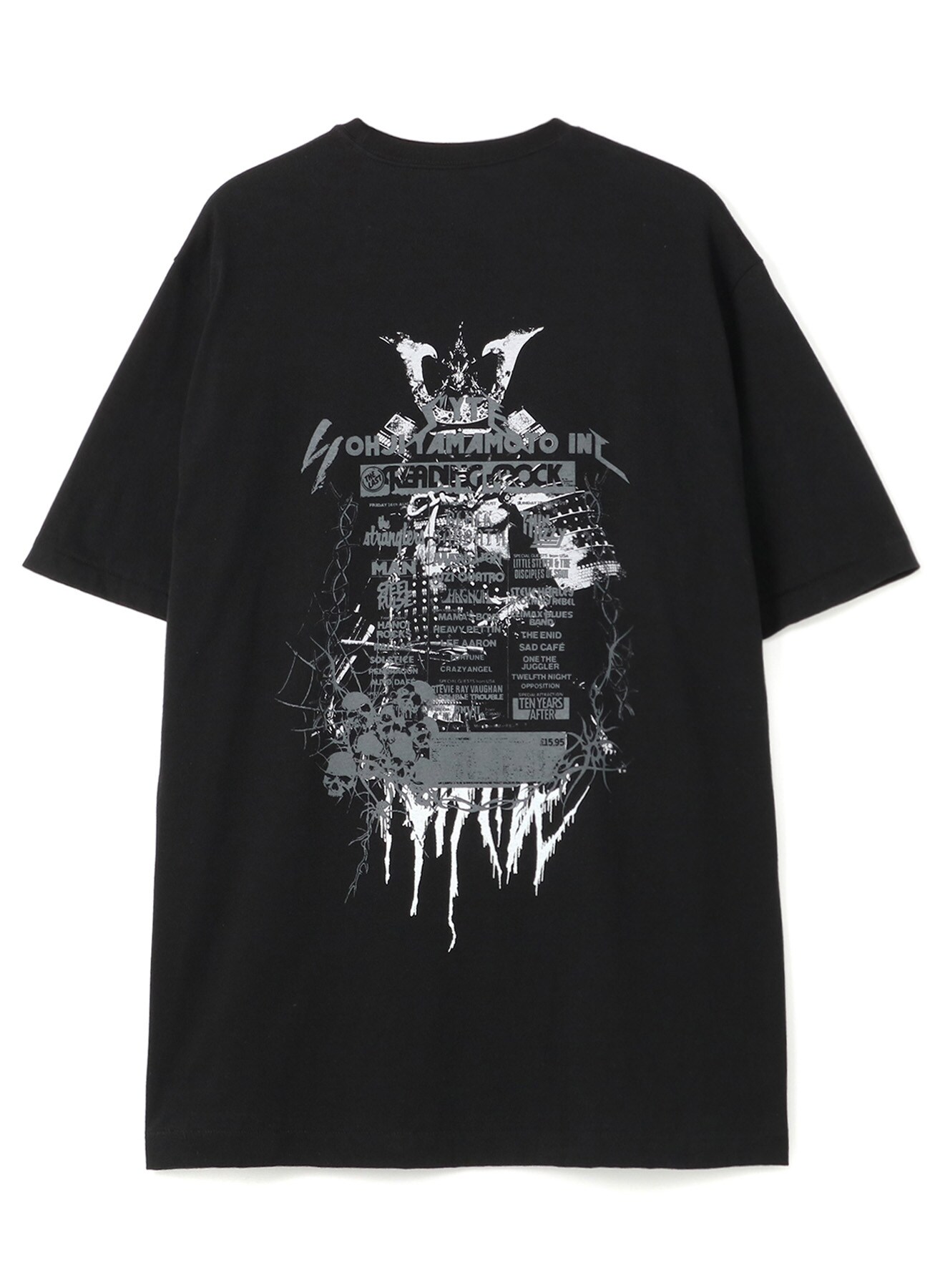 S'YTE × 1983 Original Reading Rock Festival Armor Metal T-shirt