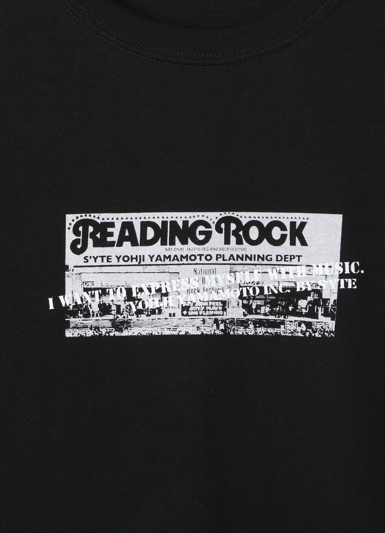 S'YTE × 1983 Original Reading Rock Festival Armor Metal T-shirt