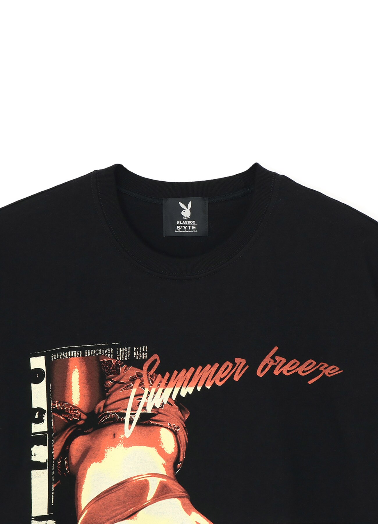 PLAYBOY×S’YTE feat Harumi Yamaguchi Summer Breeze T-shirt