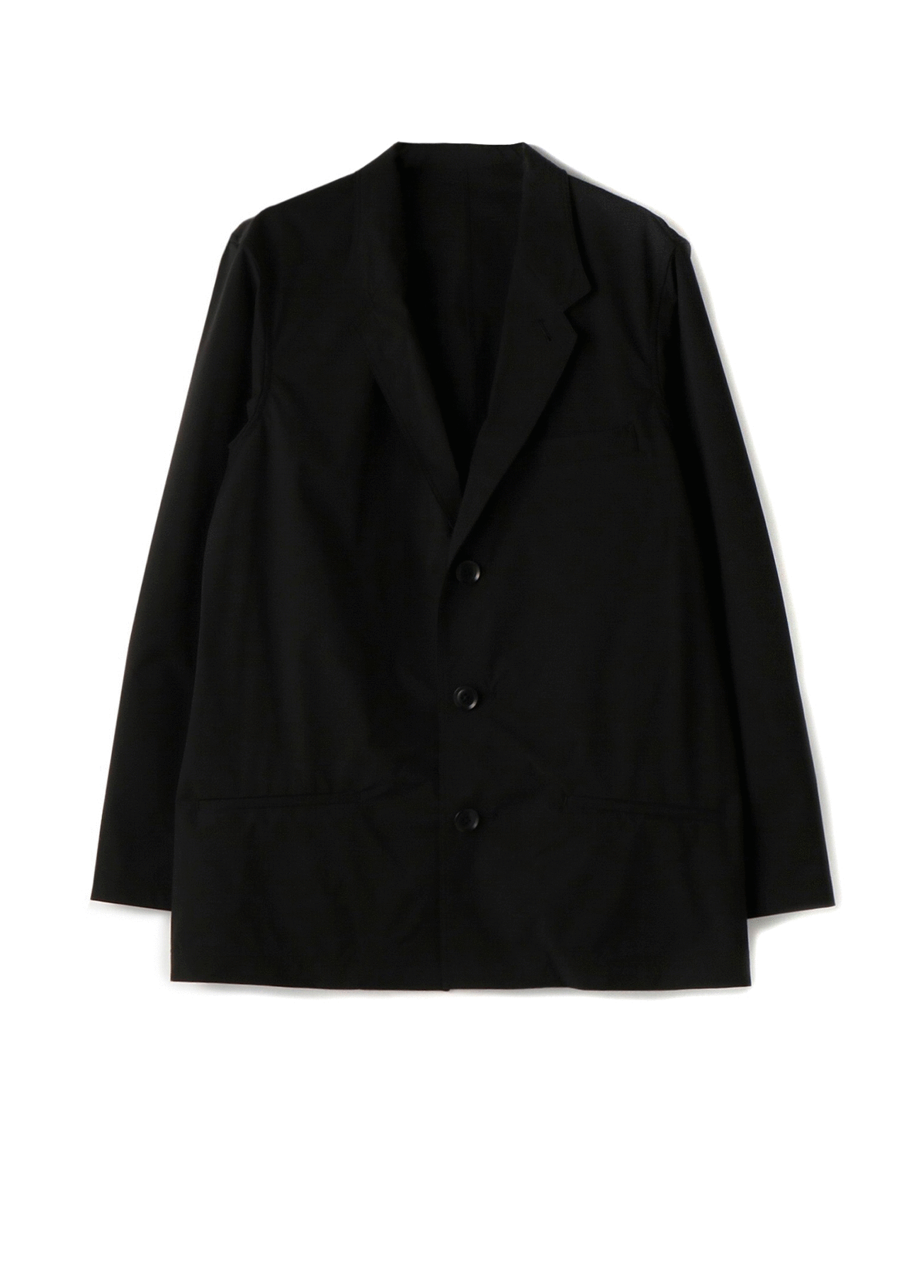 Solotex Packable Traveler 3BS Tailored Shirt Jacket (S Black): S 