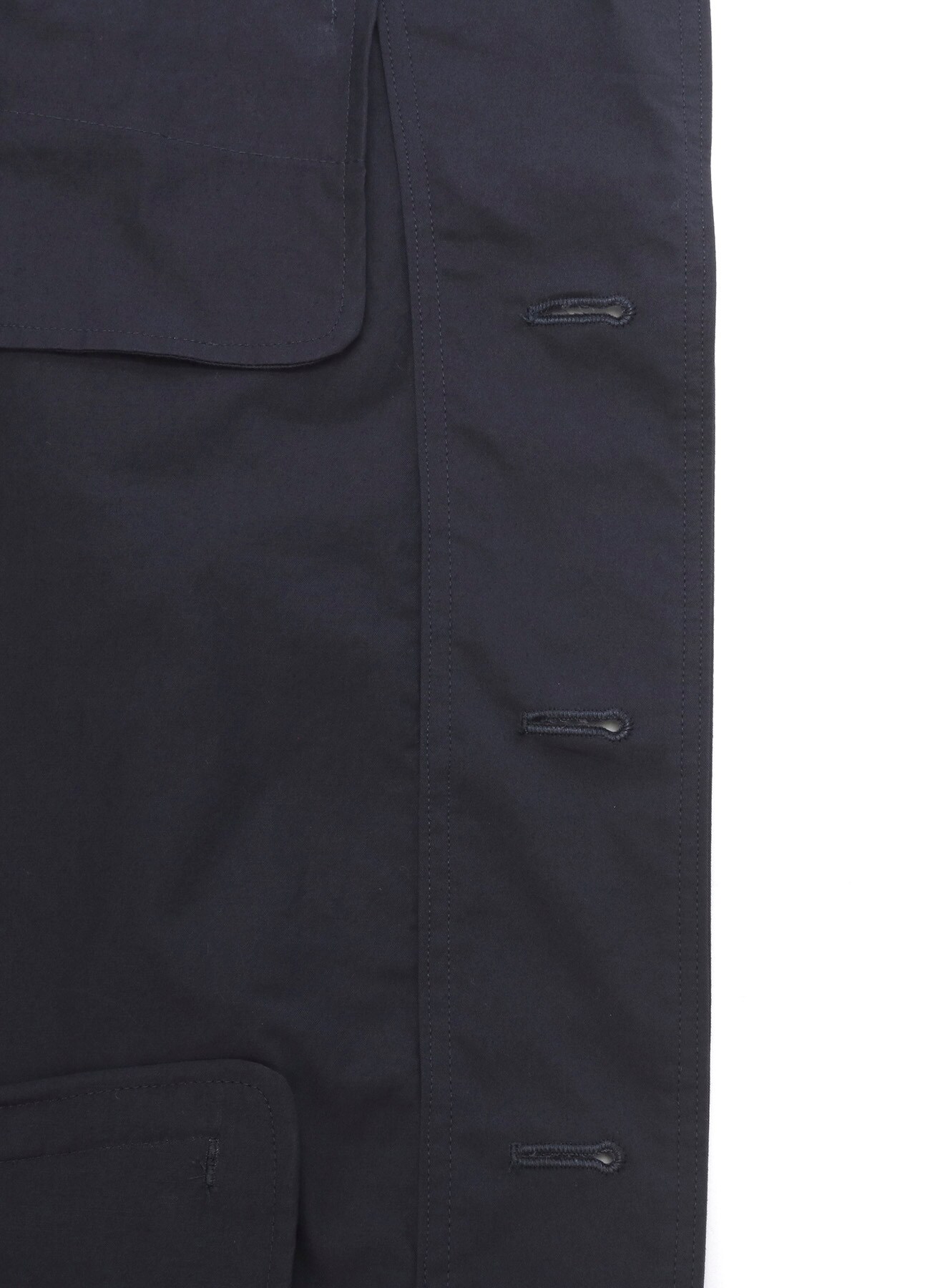 Cotton Twill 3BS Tailored Shirt Jacket (S Navy): S'YTE ｜ THE SHOP 