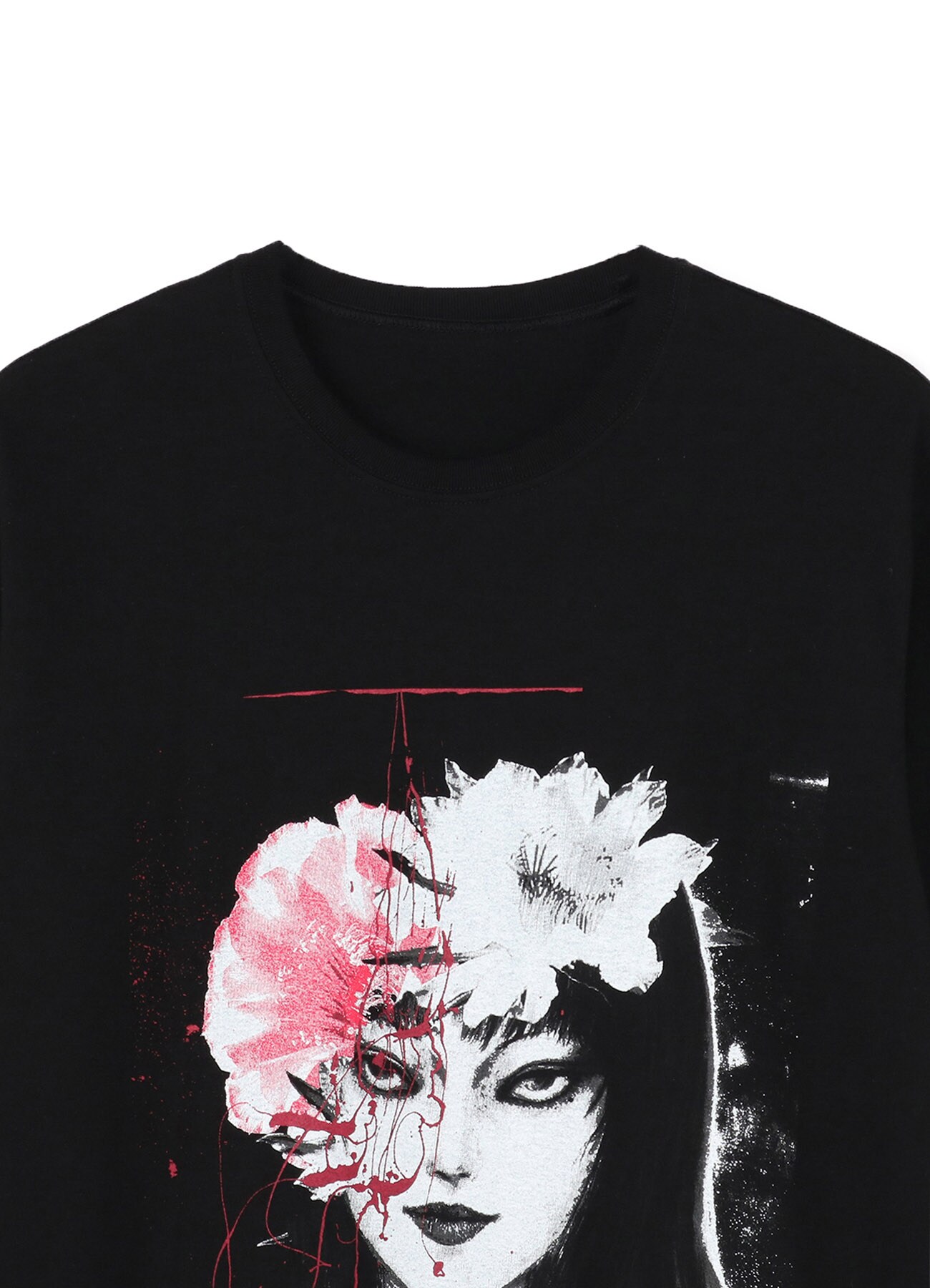 "Tomie" Denmark Cactus Flower With Hanging Eyes T-shirt