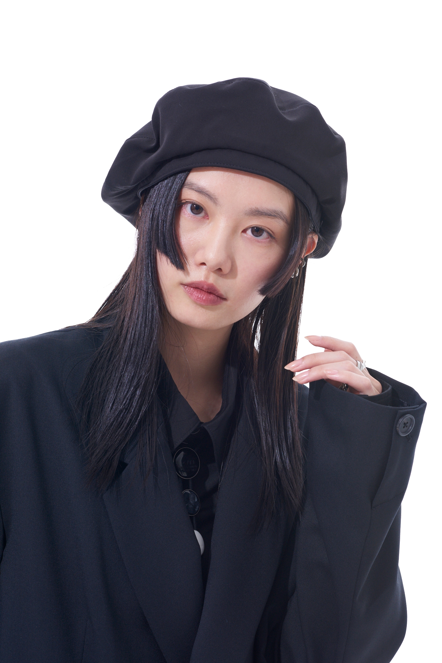 AW1997 Yohji Yamamoto one tuck beret ヨウジヤマモト 絶妙なデザイン