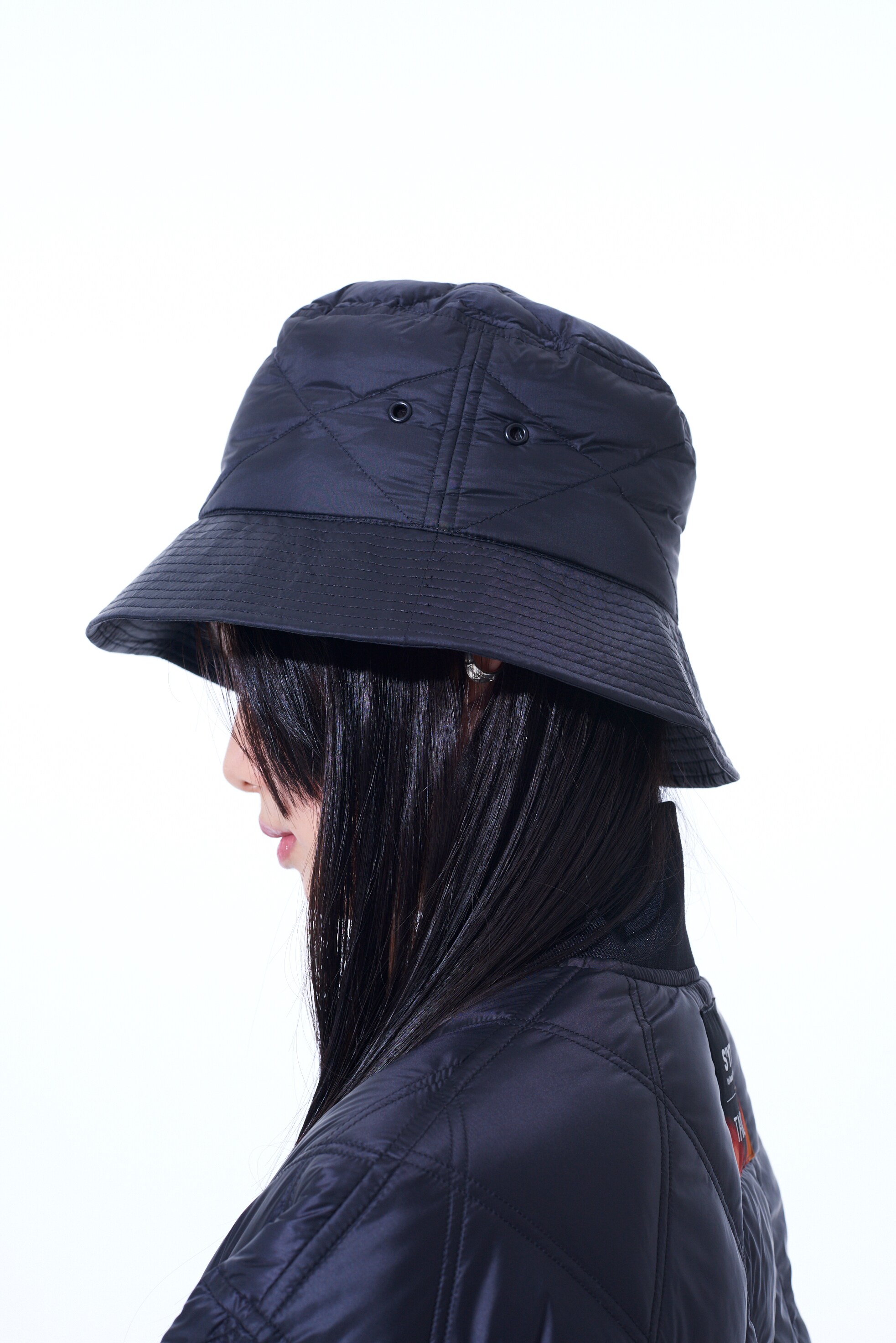 S'YTE x TAION】Collaboration Collection QUILTED DOWN BUCKET HAT