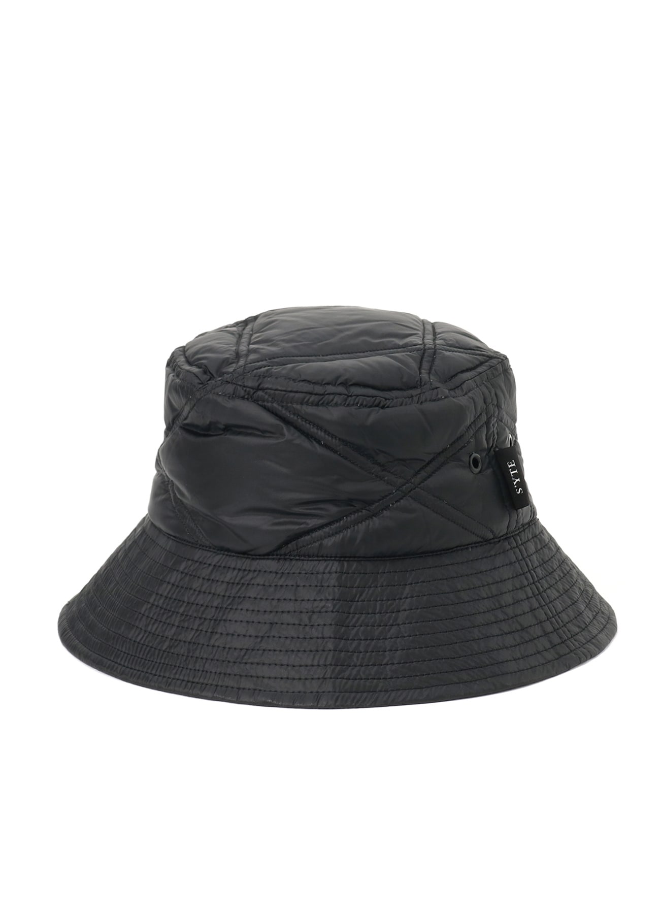 WOOL KNITTED BUCKET HAT(S Black): Vintage 1.1｜THE SHOP YOHJI YAMAMOTO