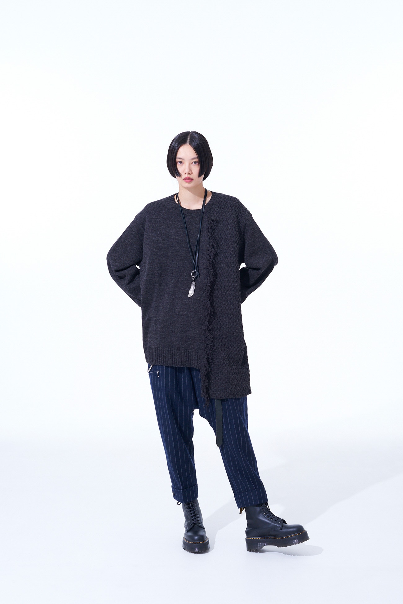 お気に入りの Y's Yohji design asymmetry Yamamoto トップス