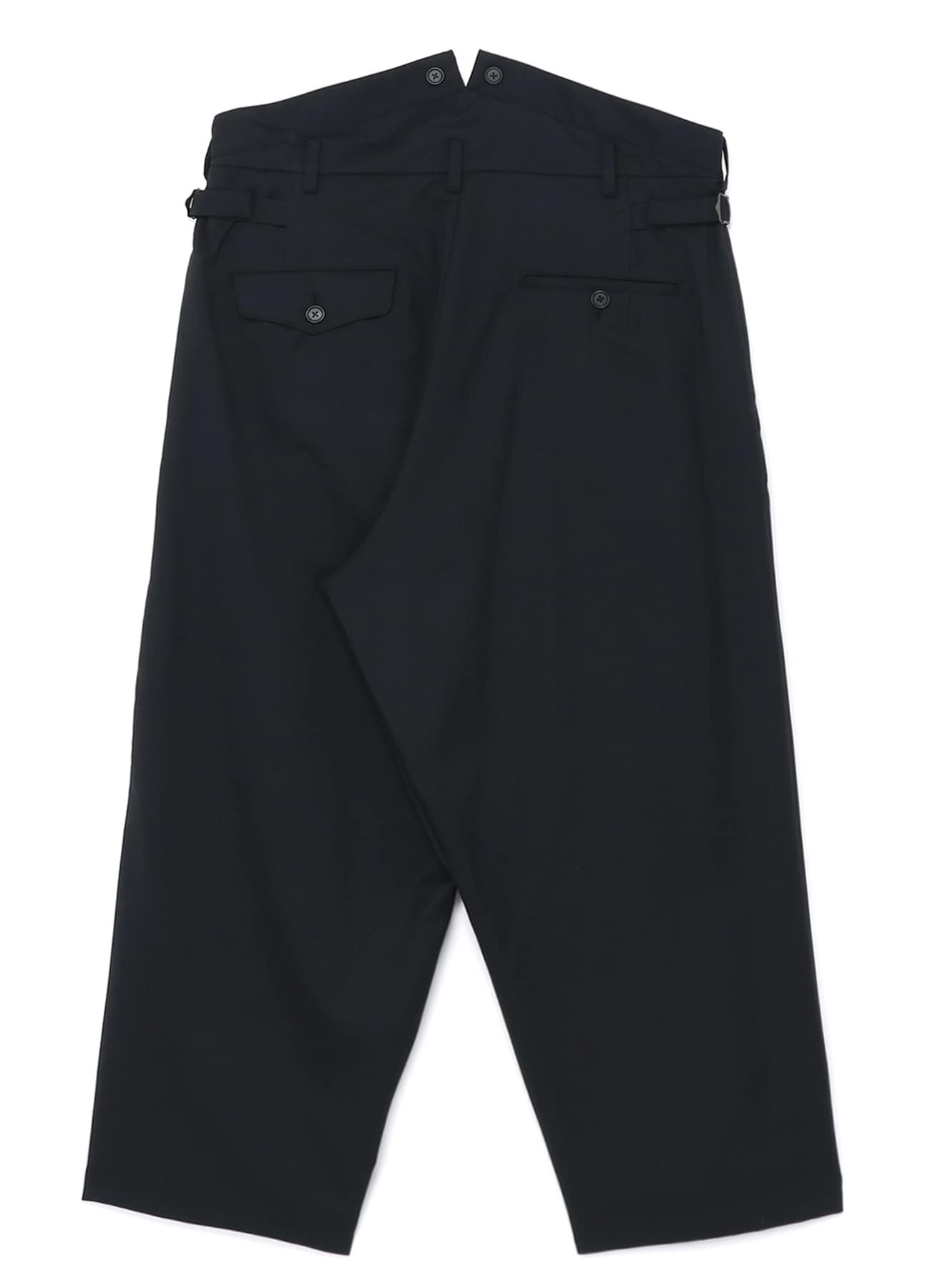 T/W GABARDINE SUSPENDER PANTS WITH TRIANGLE GUSSET