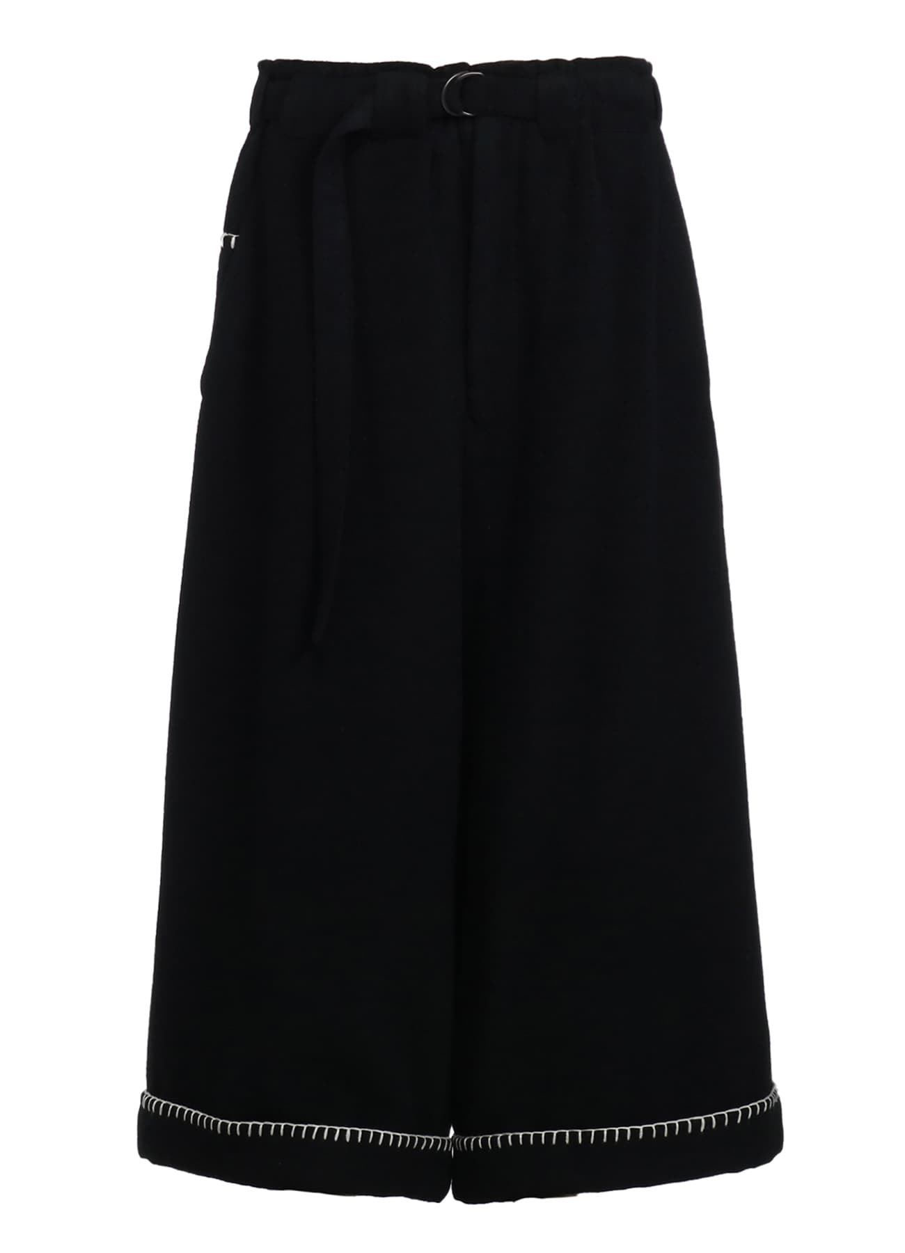 ASOS DESIGN seam detail cargo trouser in black with contrast stitch | ASOS