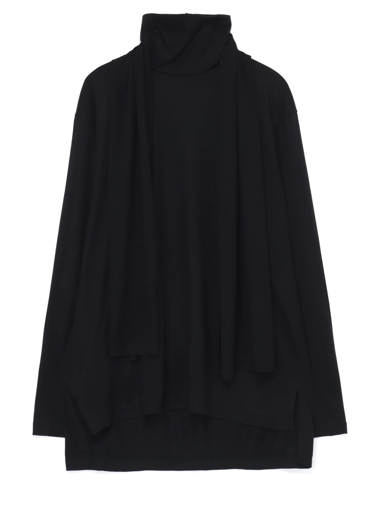 AC/W JERSEY STOLE TURTLENECK(M Black): S'YTE｜THE SHOP YOHJI YAMAMOTO