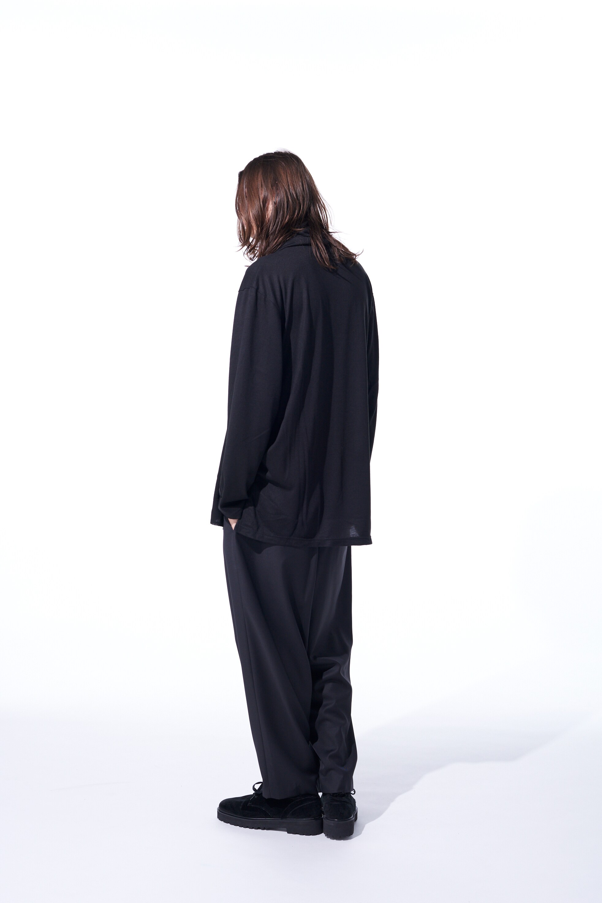 AC/W JERSEY STOLE TURTLENECK(M Black): S'YTE｜THE SHOP YOHJI YAMAMOTO