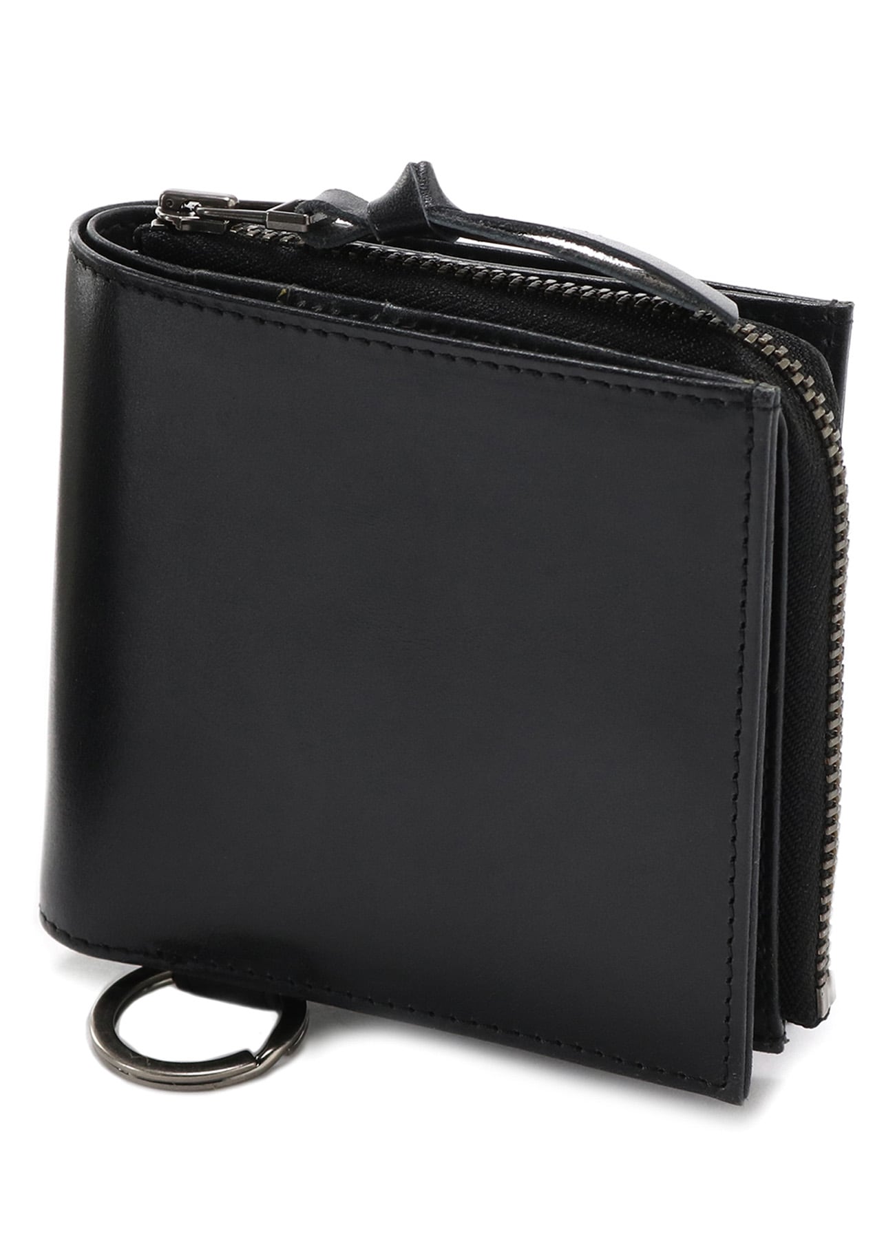 2-Way Mini Leather Wallet(FREE SIZE Black): S'YTE｜THE SHOP YOHJI YAMAMOTO