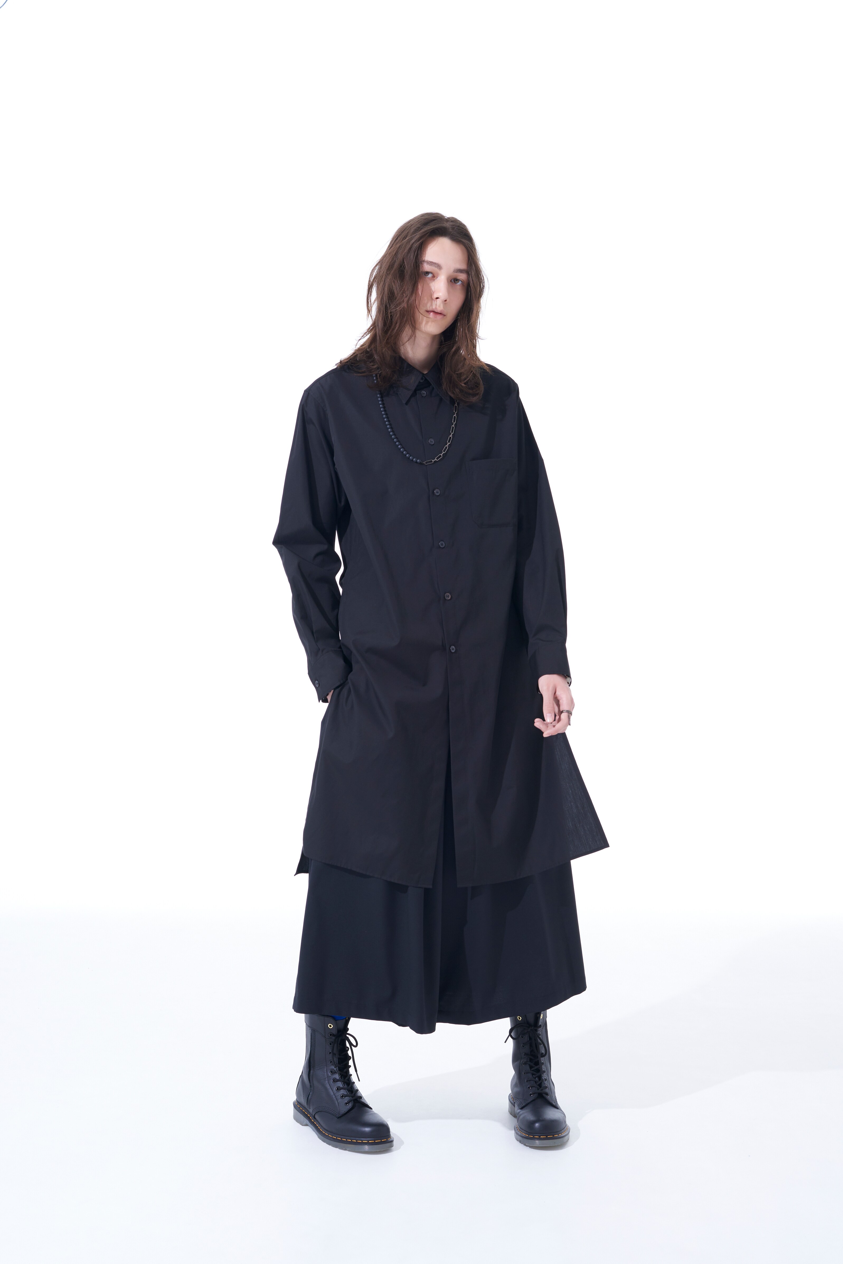 100/2 BROAD REGULAR COLLAR LONG SHIRT-