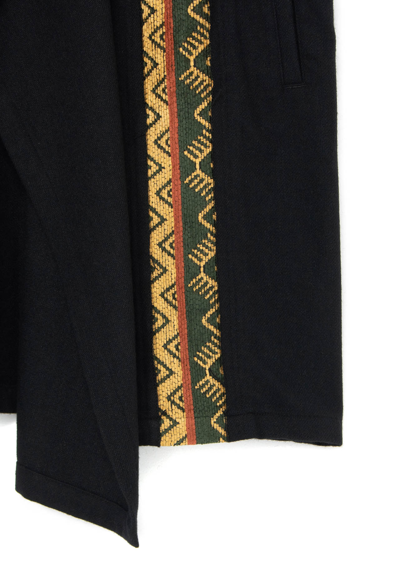 Flannel+Ecuadorian Woven Braid Switch Coat