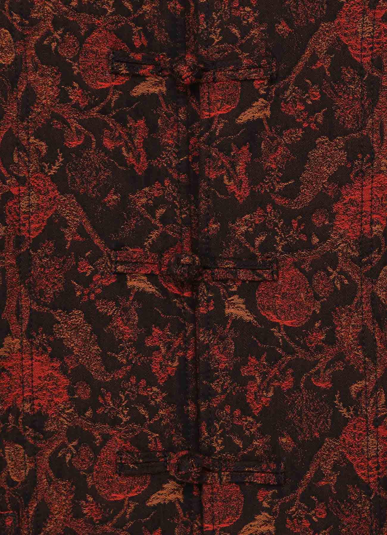 Cotton/Thorny Pattern Jacquard China Jacket