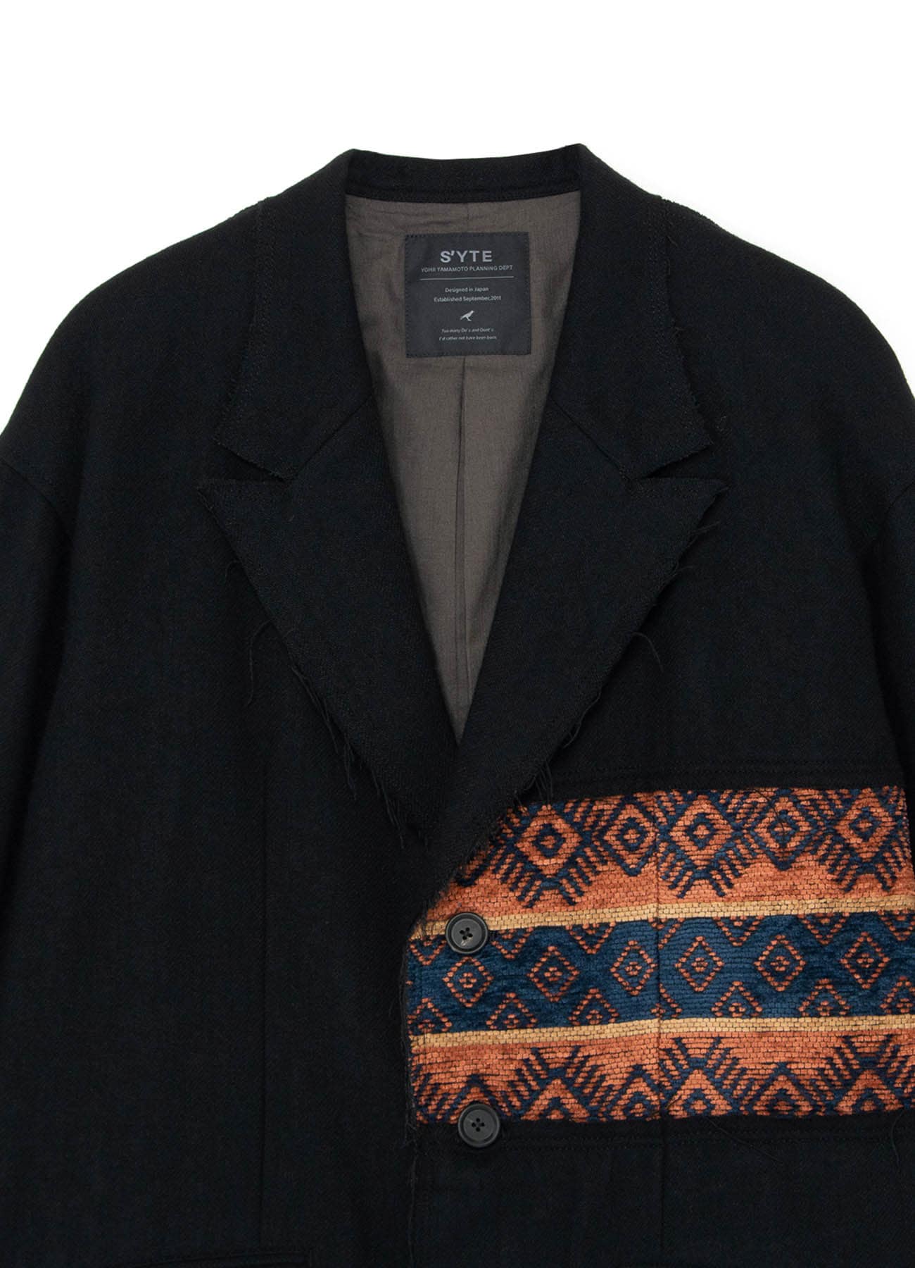 Flannel+Ecuadorian Woven Braid Jacket