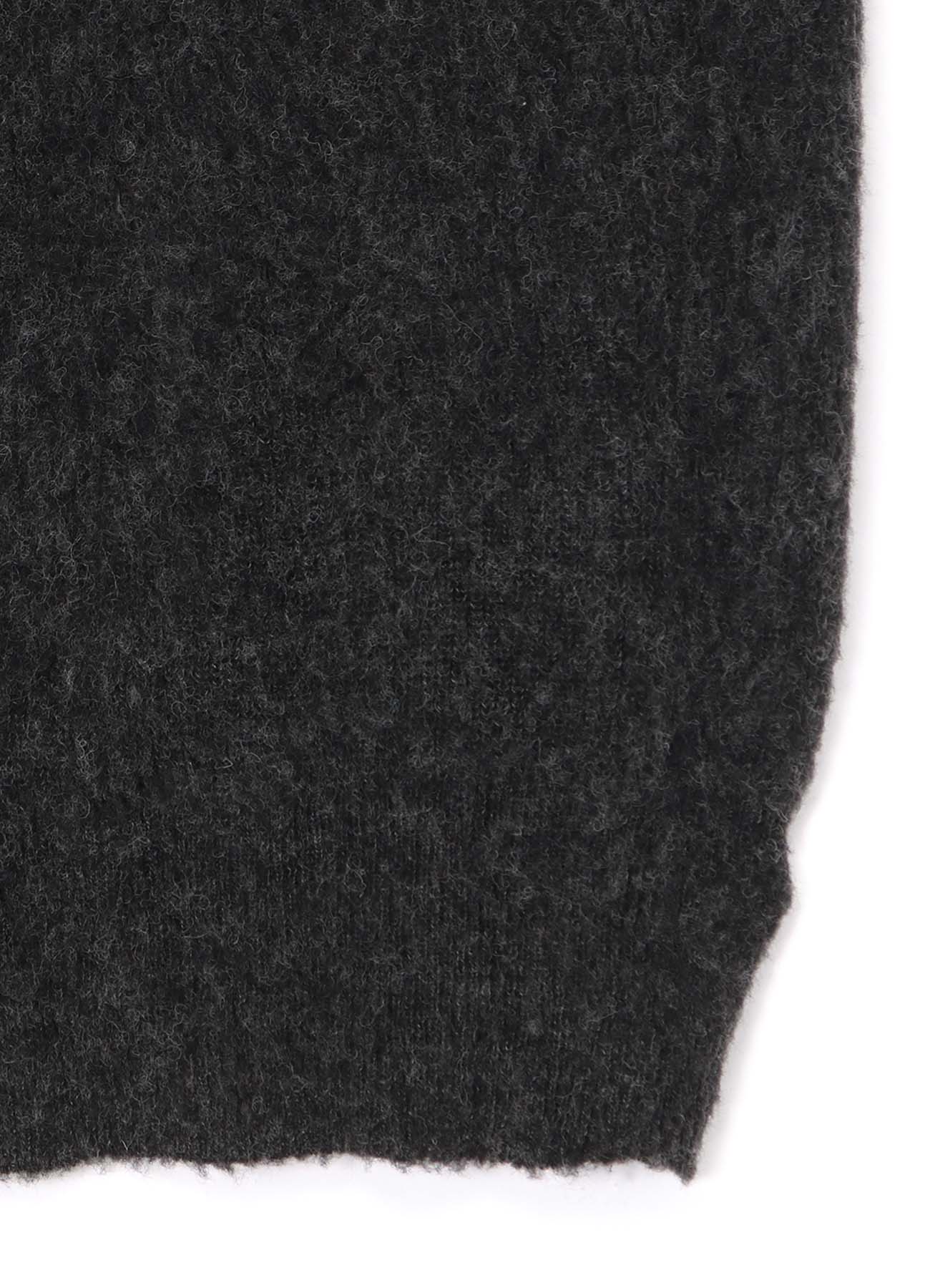 Color Paneling Mohair Pullover Knit