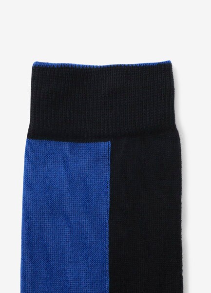 Cotton Plain Stitch Bicolor Socks