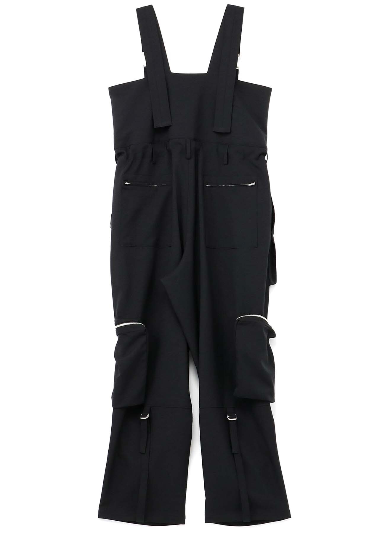 Shiwanoaru P/e Stretch Twill Zip Pocket Parachute Deck Pants