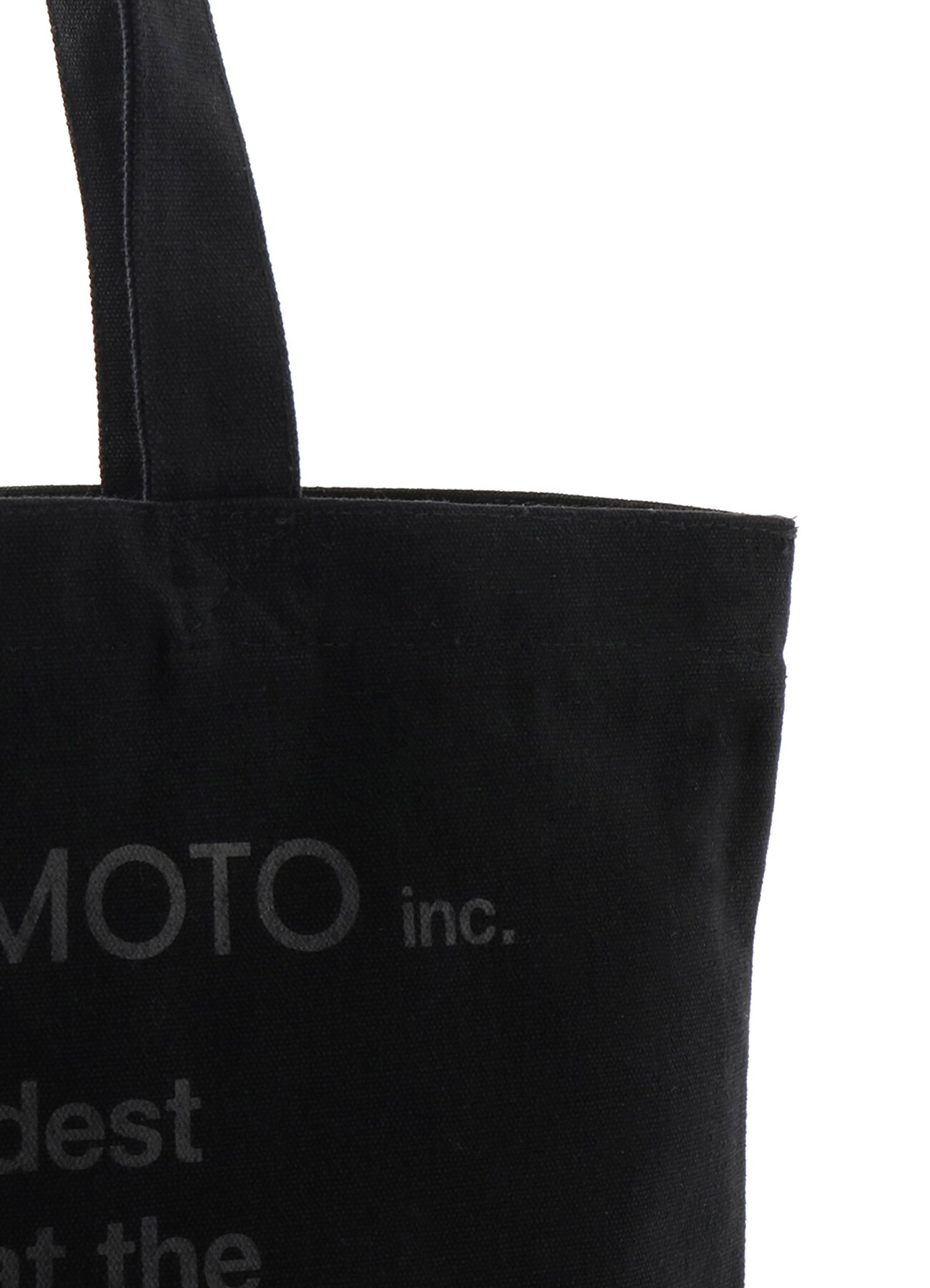 「Black Is Modest」Message tote