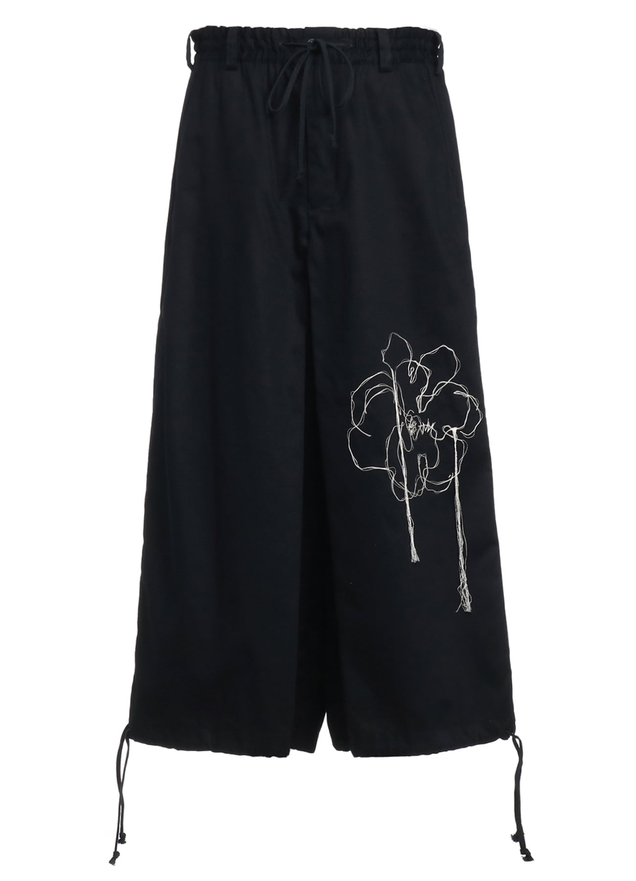 Yohji Yamamoto POUR HOMME Cotton Balloon Pants (Trousers) Black 3