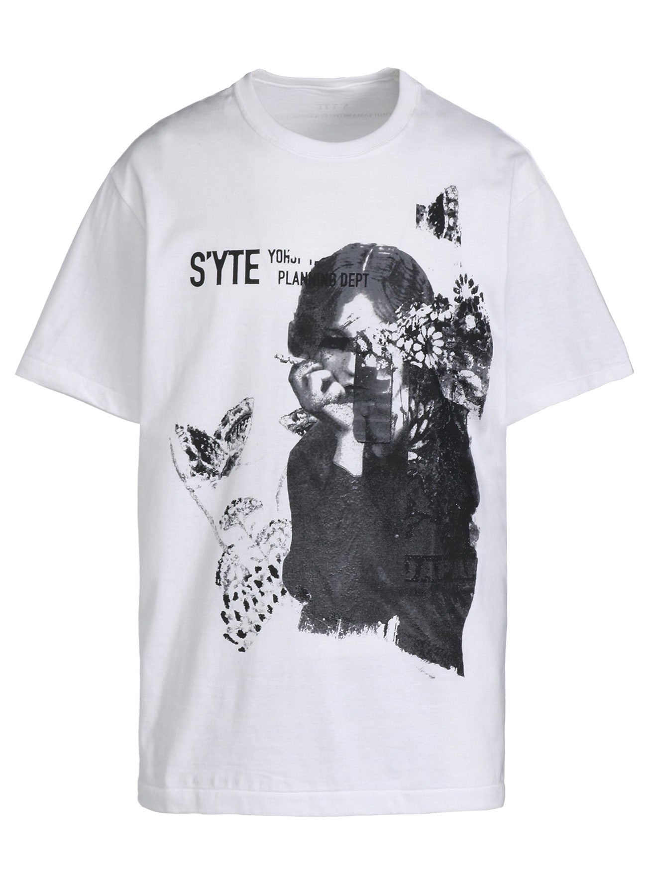 "CIGARETTES AND BUTTERFLIES" GRAPHIC T-SHIRT