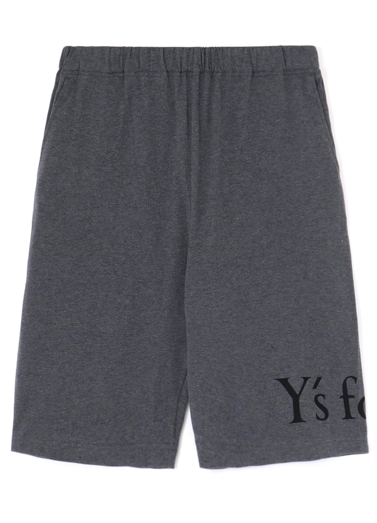 40/2 COTTON JERSEY KNEE-LENGTH PANTS(FREE SIZE Dark Gray): Y's for