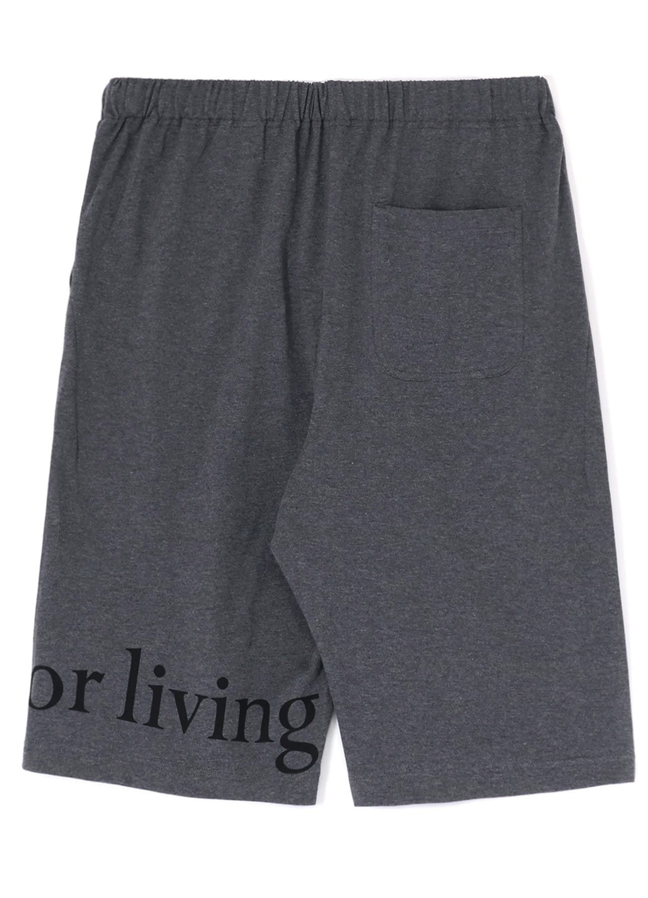 40/2 COTTON JERSEY KNEE-LENGTH PANTS(FREE SIZE Dark Gray): Y's for