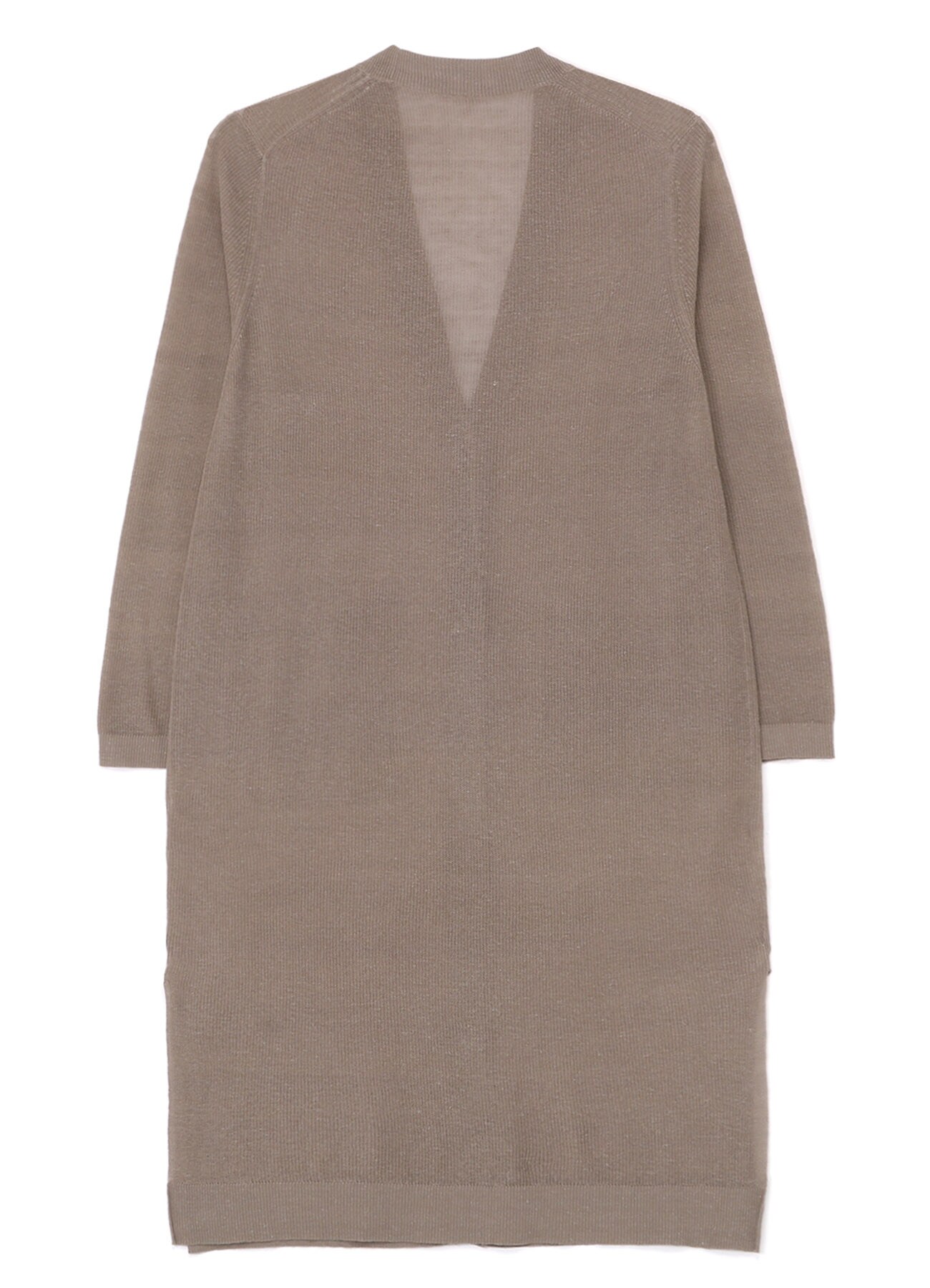 L/R KNIT LONG CARDIGAN(FREE SIZE Beige): Y's for living｜THE SHOP