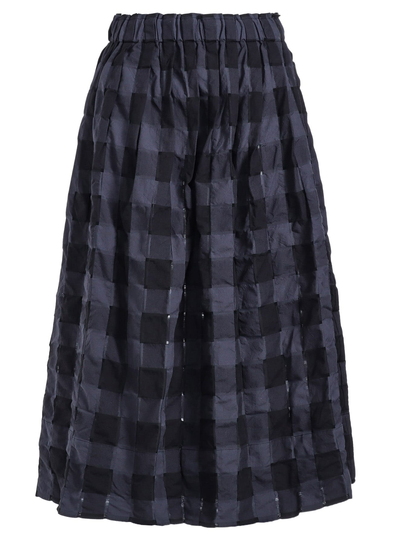 SEER PLAID SKIRT