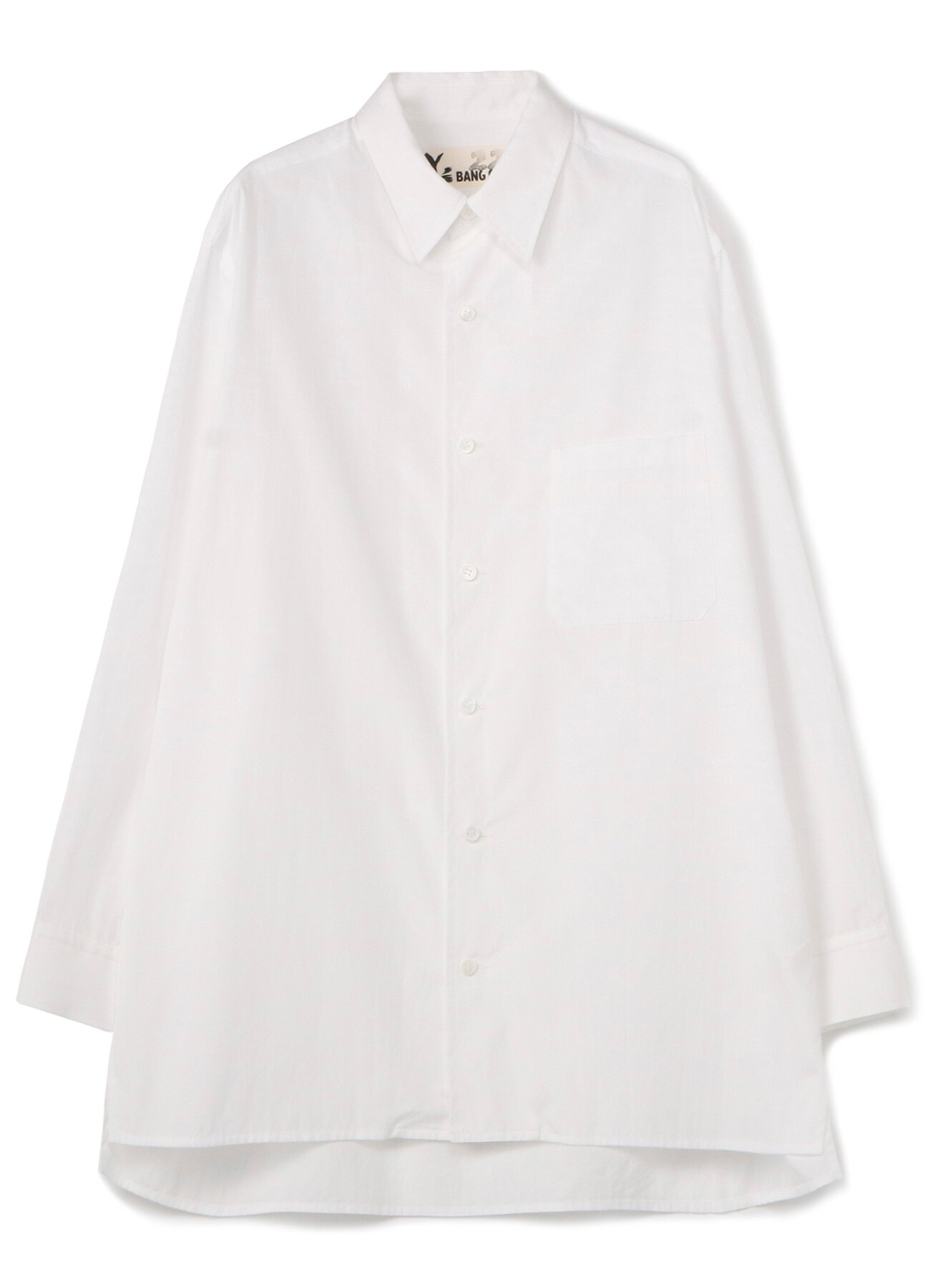 No.22 Broadcloth Shirt(FREE SIZE White): Vintage｜THE SHOP YOHJI