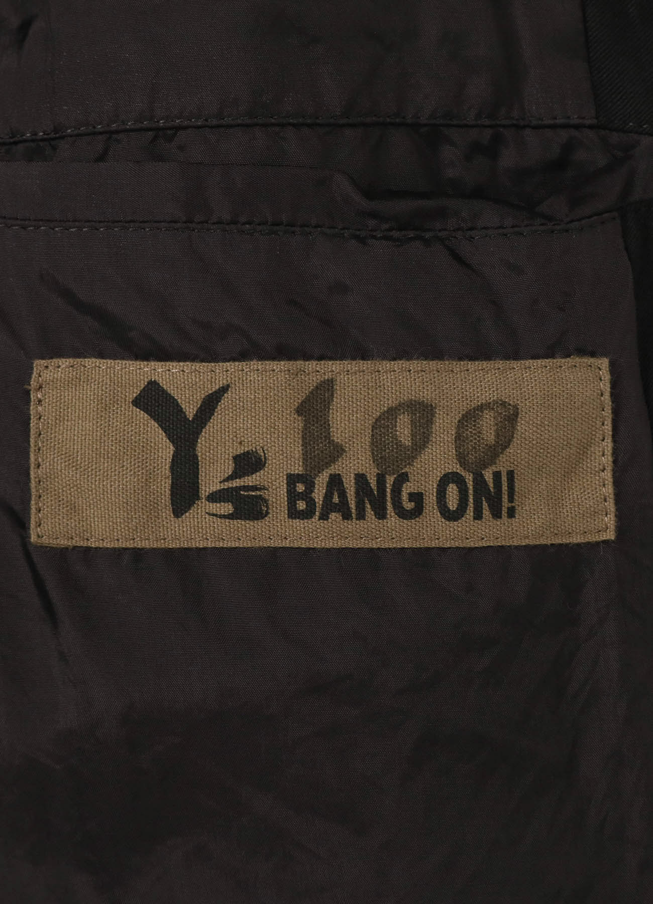 Y's BANG ON!No.100 Detachable jacket S Cotton Twill