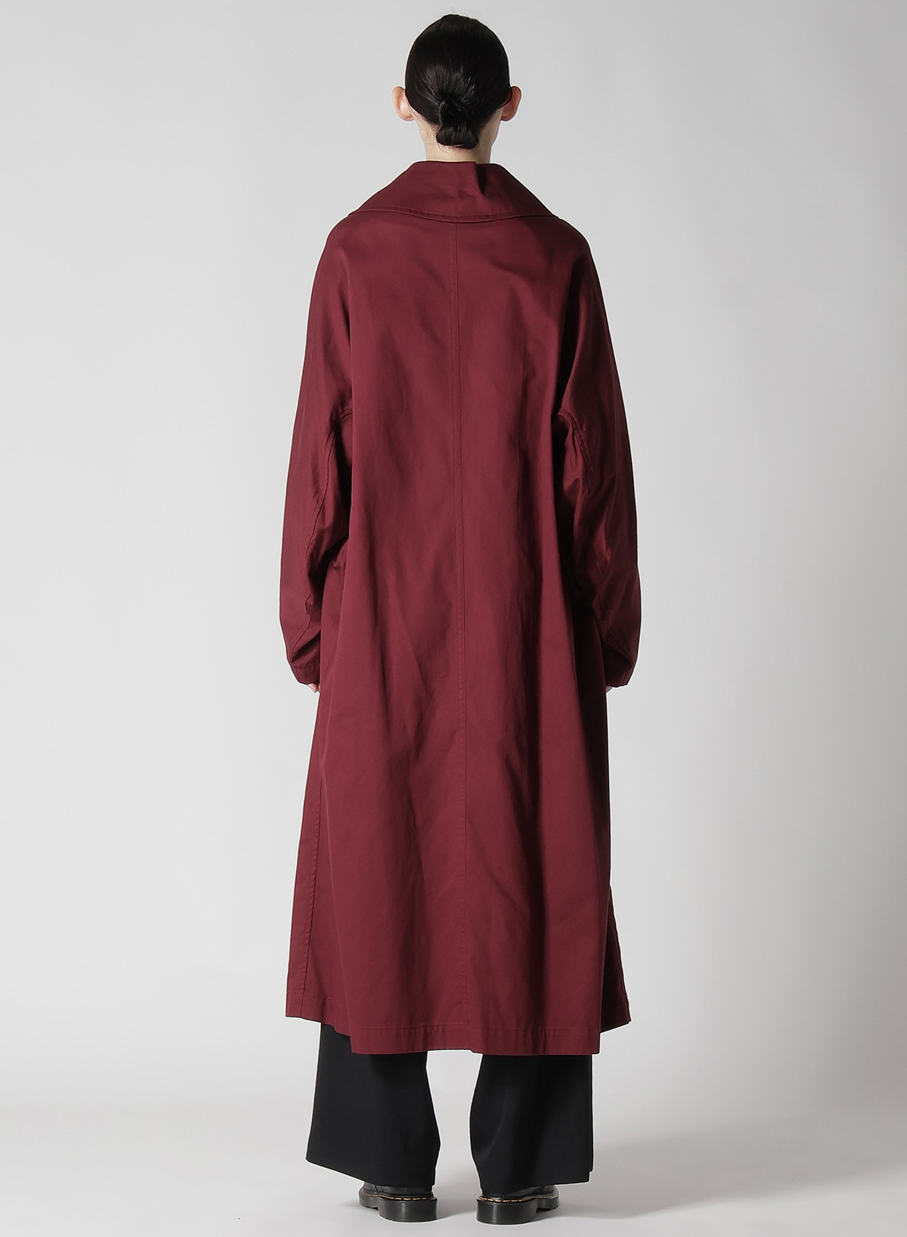 【8/9 12:00(JST) Release】[Y's BORN PRODUCT] COTTON TWILL LONG CAPE COAT