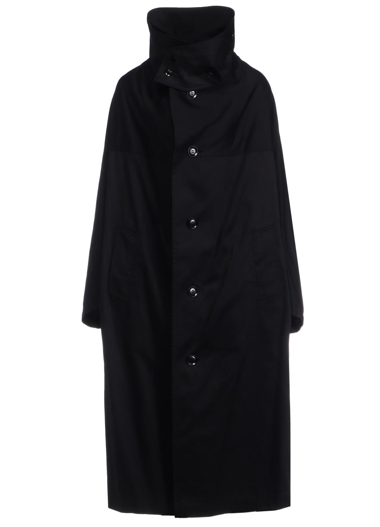 【8/9 12:00(JST) Release】[Y's BORN PRODUCT] COTTON TWILL LONG CAPE COAT