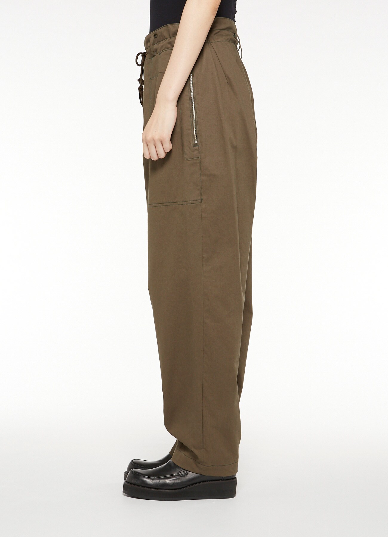 Mens Clothing Trousers Slacks and Chinos Casual trousers and trousers Yohji Yamamoto Trousers With Pockets in Black for Men 